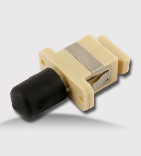 SC-ST simplex adaptor beige 