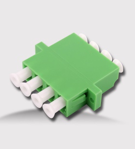 LC quad adaptor green