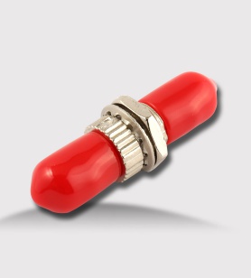 ST simplex adaptor red