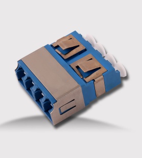 LC quad with inner shutter