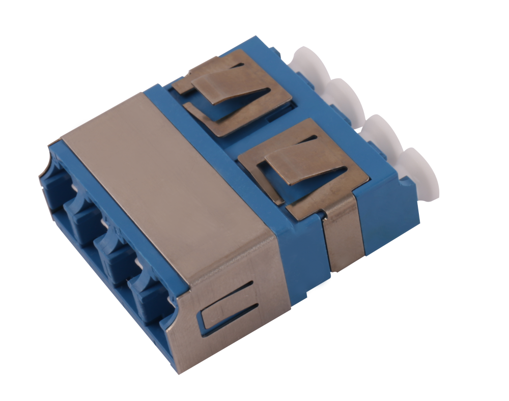 LC quad with inner shutter