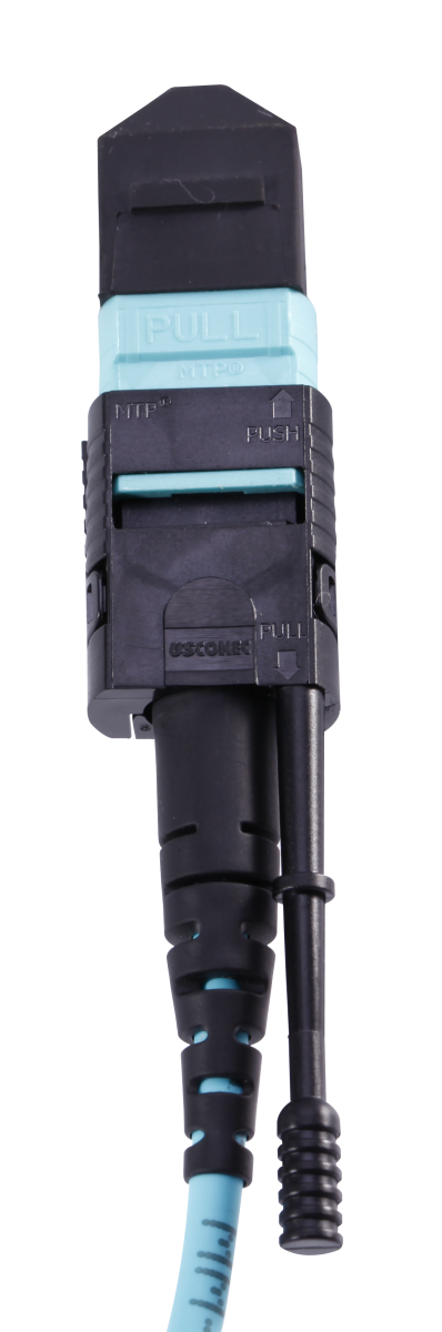 Pulling tab for MTP connector