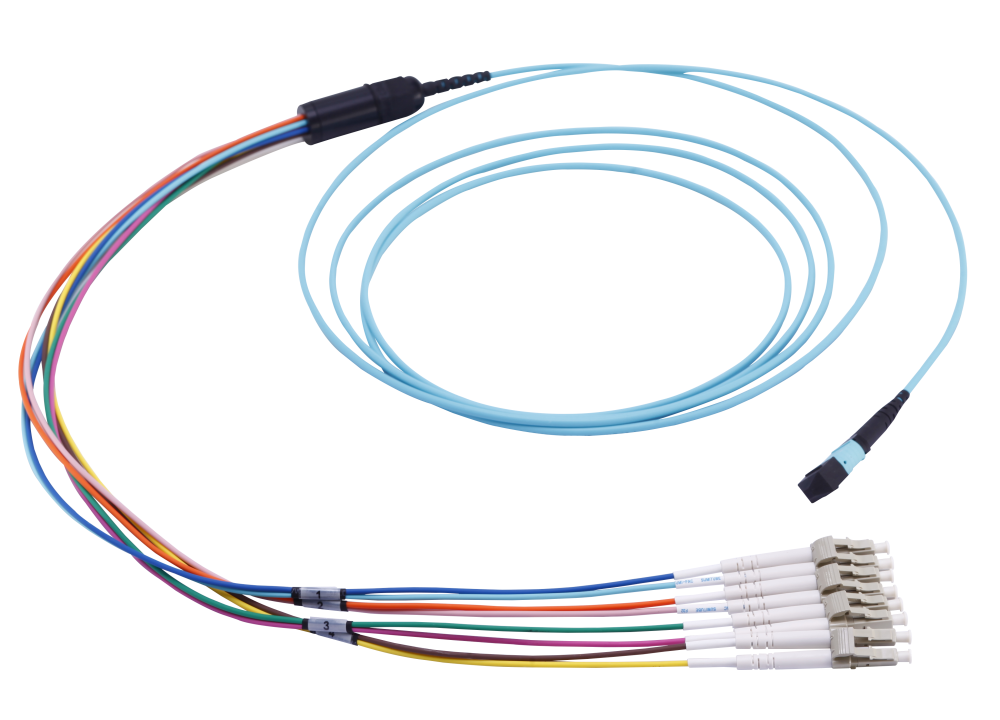 MTP-4 LC duplex patchcord