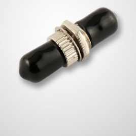 ST simplex adaptor black