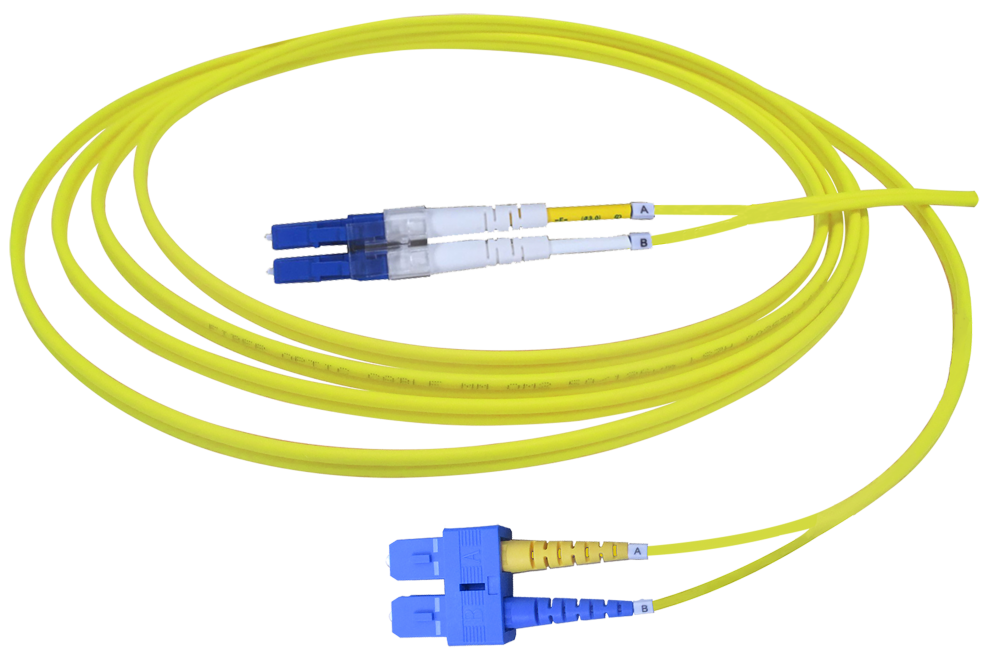 LC-SC duplex OS2