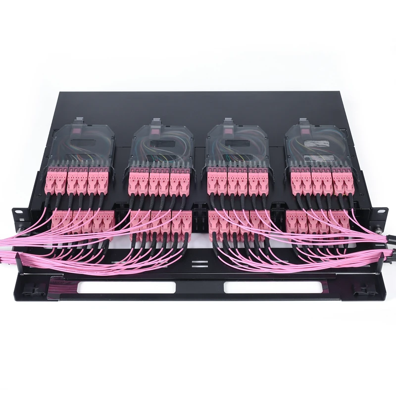 1U 144 fiber HD panel fixed type