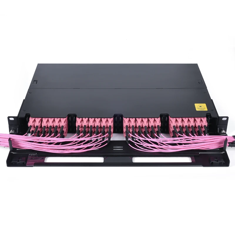 1U 144 fiber HD panel fixed type