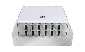 Two door lockable box