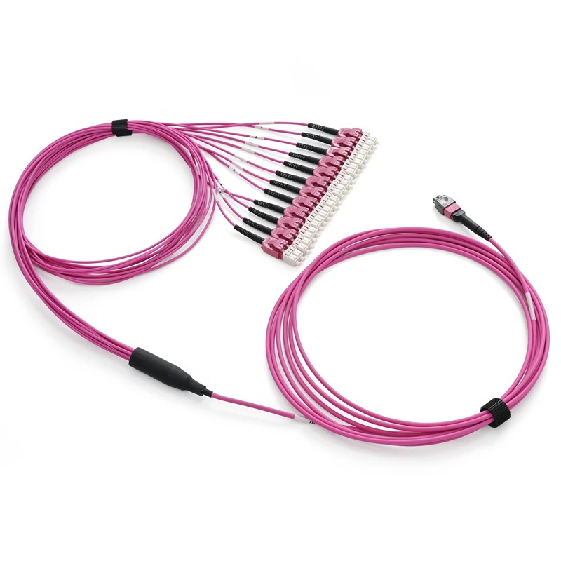 24 Fiber MTP-12LC Duplex Uniboot patchcord