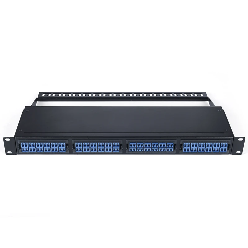 1U 96 fiber panel with 4 modules