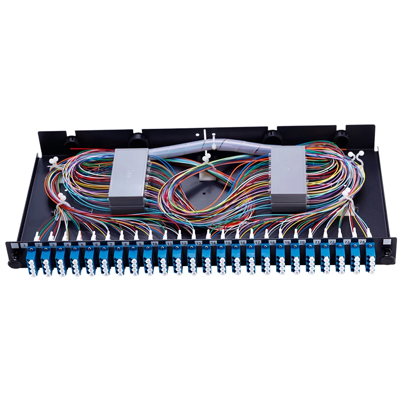 1U 96 fiber splice panel