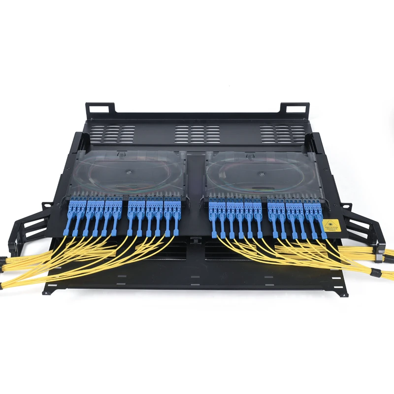 1U 144 fiber HD panel