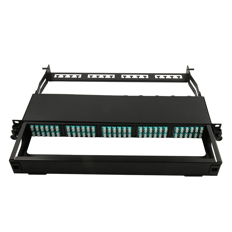 1U 120 fiber enhanced patch panel