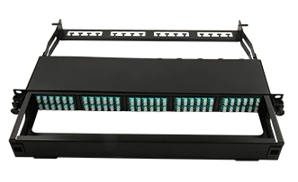 1U 120 fiber enhanced patch panel