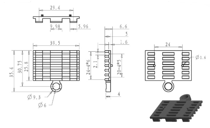 6 Way Splice Holder